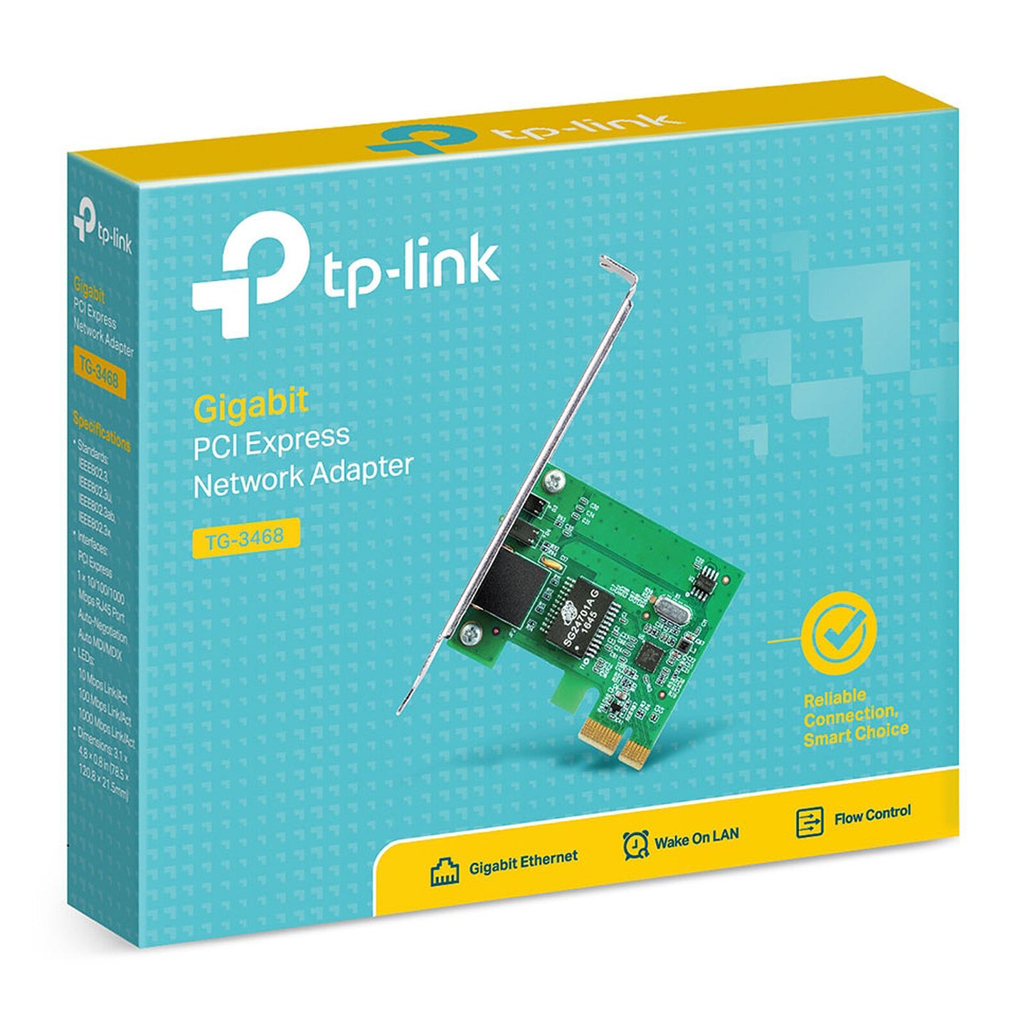 TP LINK TG-3468 LAN CART PCI Express 10/100/1000Mbp