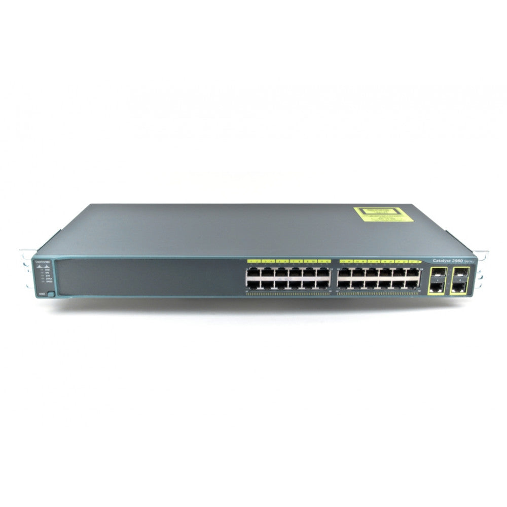 CISCO Коммутатор WS-C2960+24PC-S 2 ports 128 MB