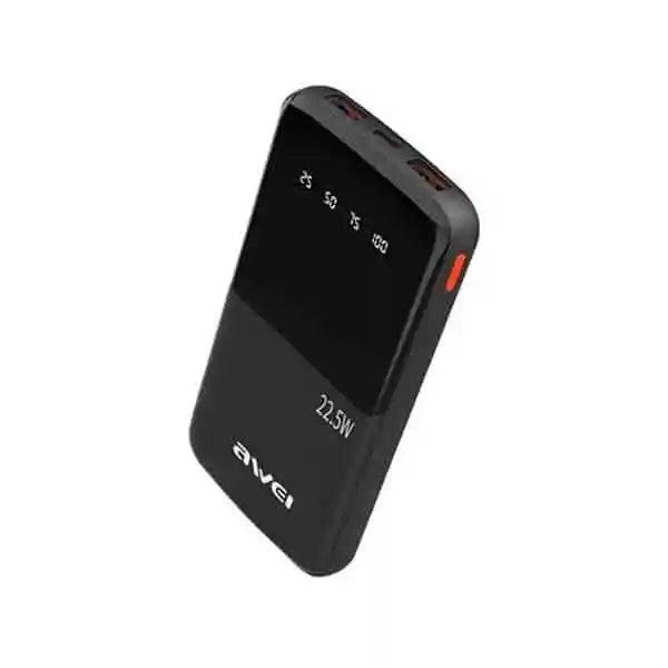 Awei P10K 10,000 mAh Power Bank with 22.5W Fast Charge