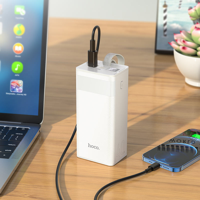 HOCO J86 Powermaster 40,000mAh 22.5W Fast Charging Power Bank.