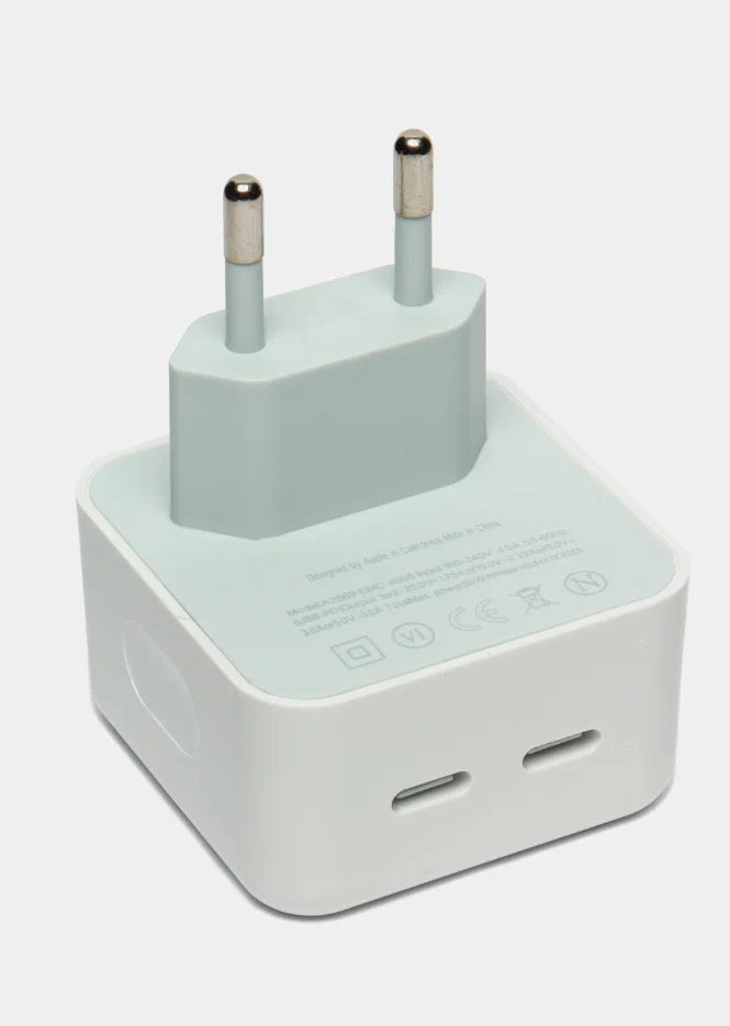 Apple 35W USB C+C Power Adapter