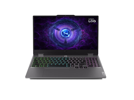 Lenovo LOQ 15IAX9 i5-12450HX/16GB/SSD512GB/RTX4050/15.6''/DOS/Luna Grey/83GS005DRK