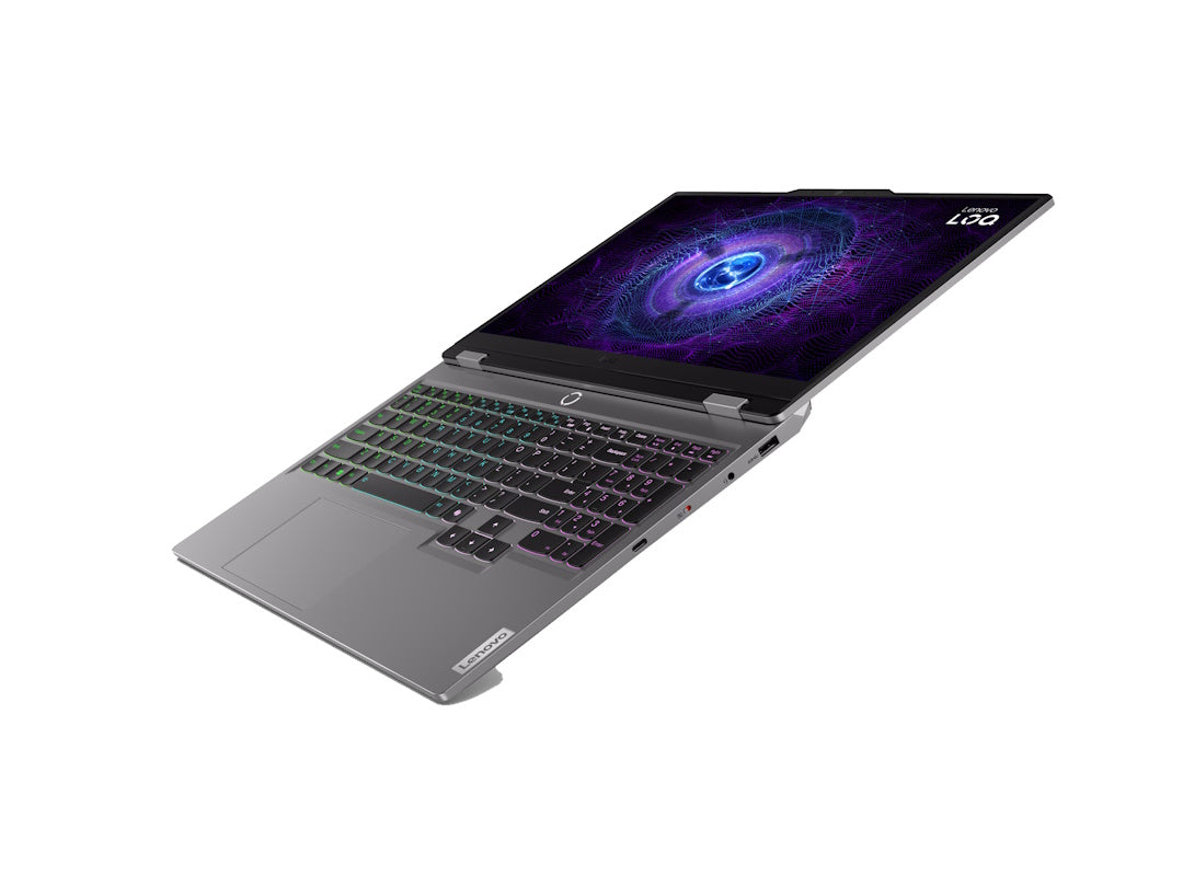 Lenovo LOQ 15IAX9 i5-12450HX/16GB/SSD512GB/RTX4050/15.6''/DOS/Luna Grey/83GS005DRK