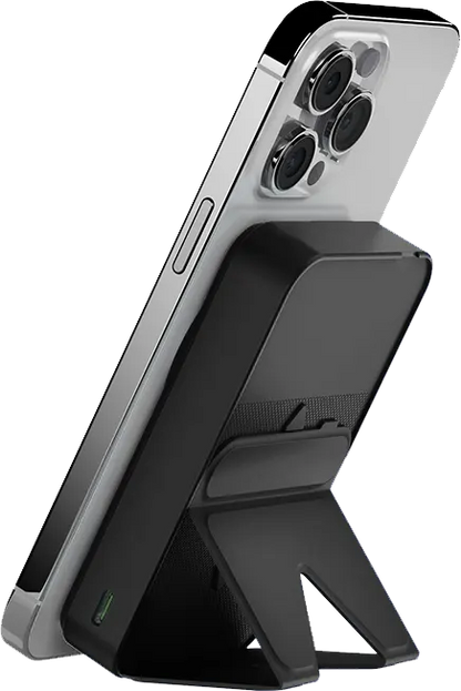 Keephone PB-15 10,000mAh Magnetic Wireless Power Bank with Stand.