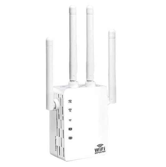 EDUP EP-AC2973 4* 2dBi Antennas Wireless Repeater DUAL BAND 2x 10/100/1000Mbps LAN/ PORTS 1200 Mbps