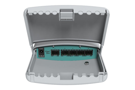 MIKROTICK CRS105-5S-FB FiberBox QCA8511 400 MHz 128 MB FLASH