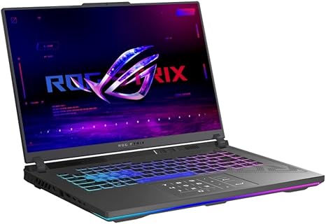 Asus ROG Strix G16 Gaming,13th Intel i7-13650HX 14-Core,16/inches FHD+ 165Hz Display,NVIDIA Gece RTX 4060 8GB DDR6,16GB DDR5 1TB SSD,RGB Backlit Keyboard,Wi-Fi 6E,Thunderbolt4,Win11
