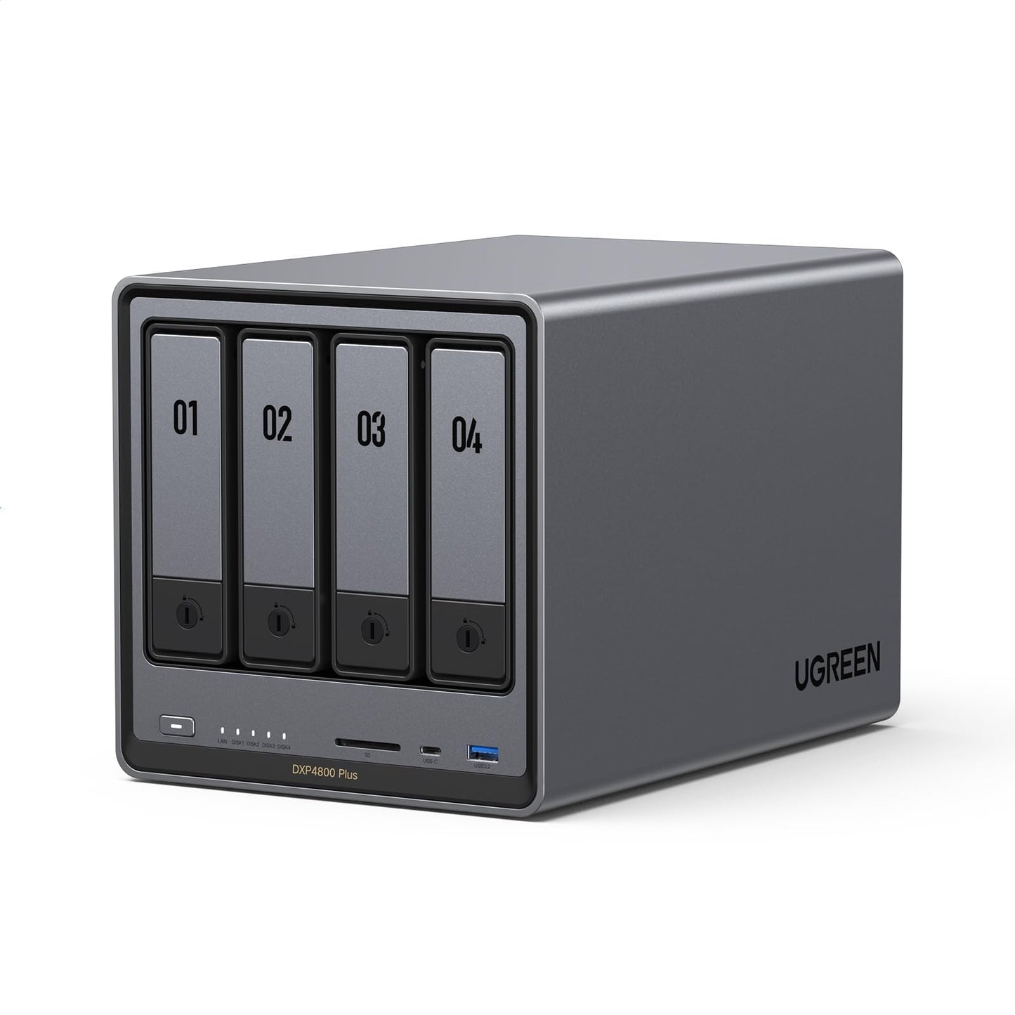 UGREEN NASync DXP4800 Plus 4-Bay NAS (35261) | Intel 8505 10GbE Storage