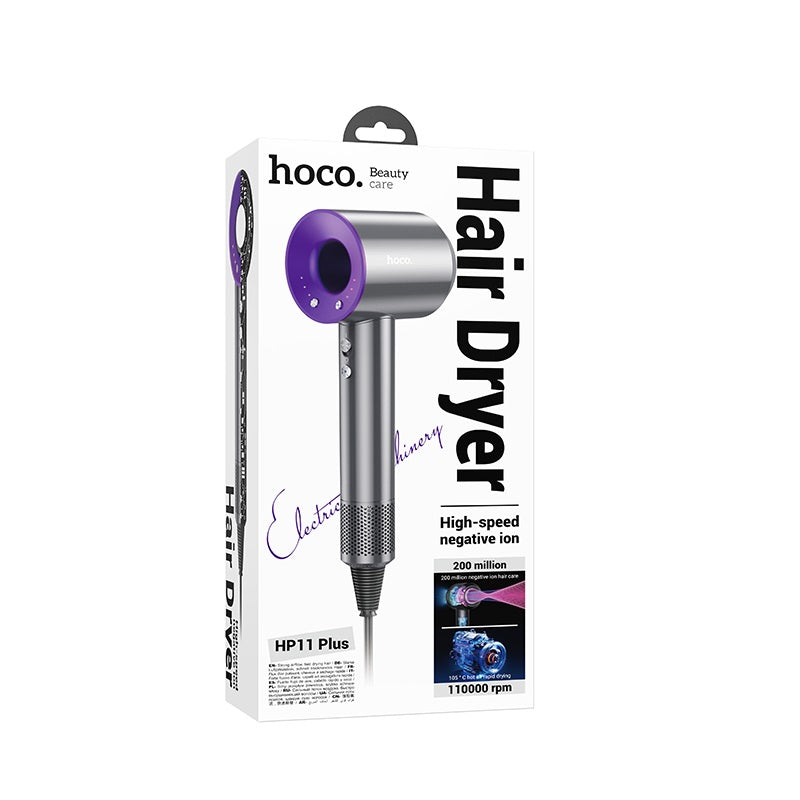 Hoco HP11 Plus Hair Dryer [Purple]