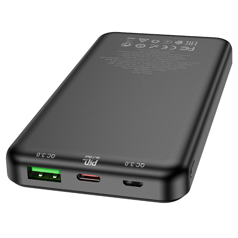 HOCO J87 10,000mAh Power Bank with 20W Fast Charging