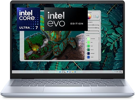 Dell Inspiron 14 Plus 2-in-1 (7441) | Intel Core Ultra 9-288V | 32GB | 1TB SSD | Ice Blue