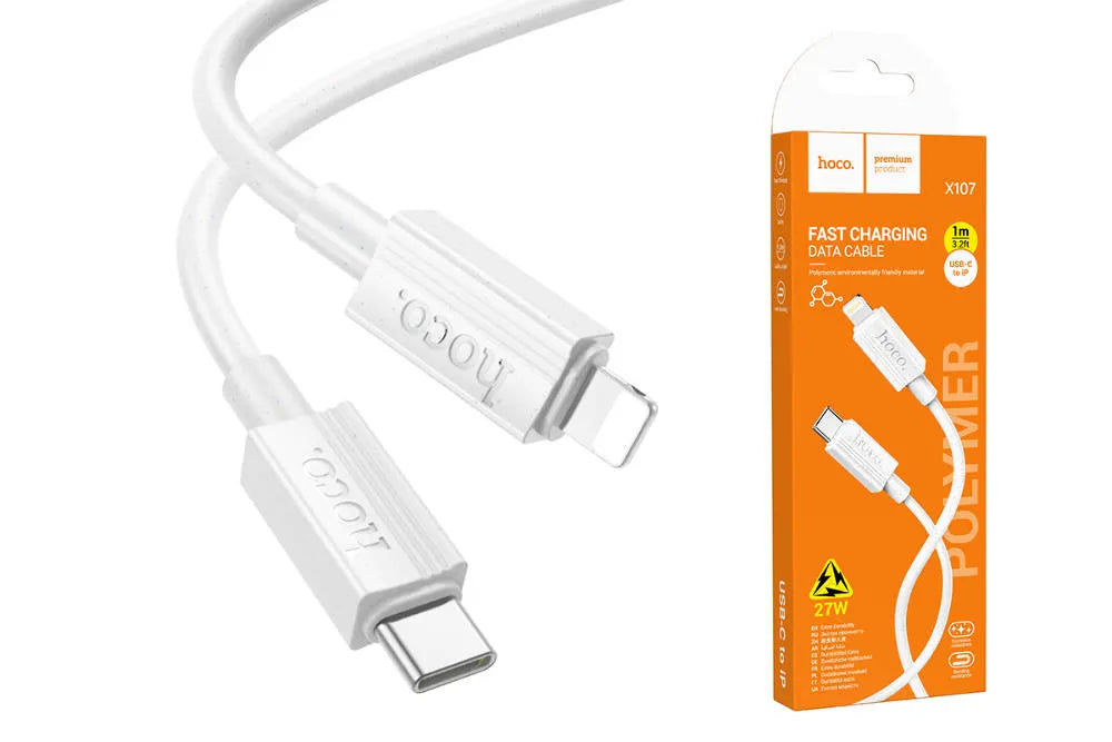 Hoco X107 (Type-C/PD27W) (Lightning)